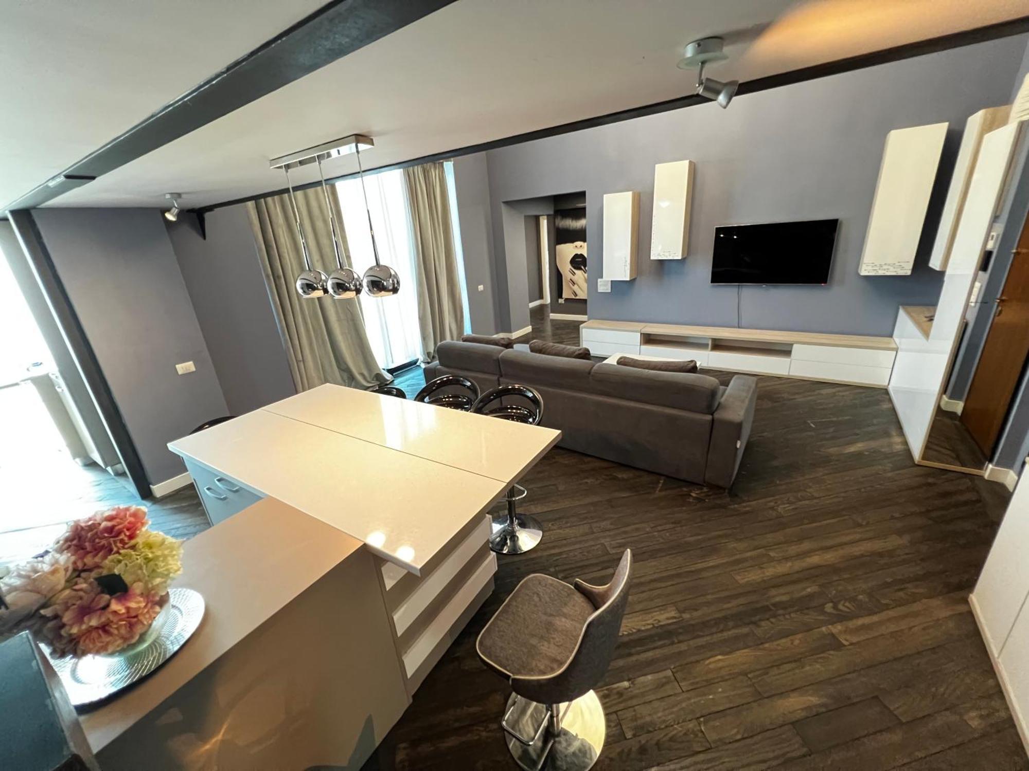 Blue Bike Seaview Apartment Мамая Екстериор снимка